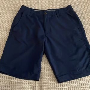 Men’s Under Armour Navy Golf Shorts